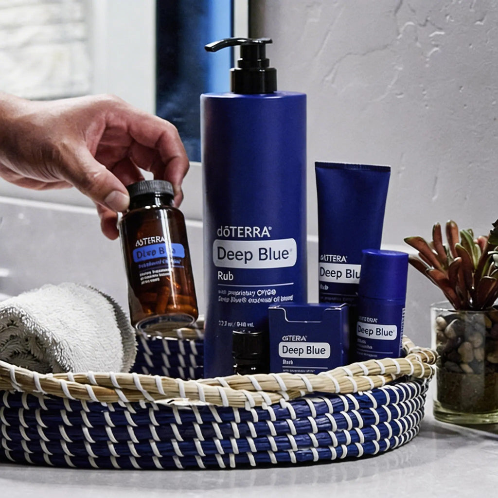 Deep Blue Colection doTERRA : ALIVIO Y CONFORT NATURAL